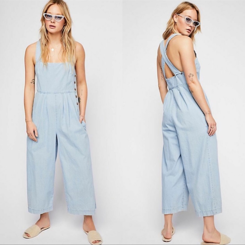 Free People Fara Jean Jumpsuit